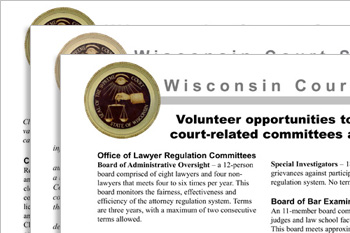 Wisconsin Court System Outreach and educational resources
