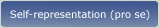 Self-representation (pro se)