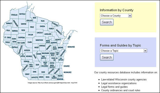 The new Web site of the State Law Library features a &lsquo;Popular Legal Topics&rsquo; page