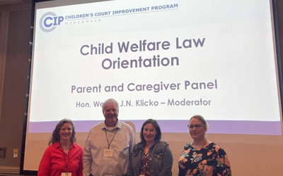 Child Welfare Law Orientation is an annual conference organized by the Children's Court Improvement Program (CCIP)